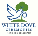 White Dove Ceremonies Marriage Celebrant Logo