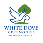 White Dove Ceremonies Marriage Celebrant Logo